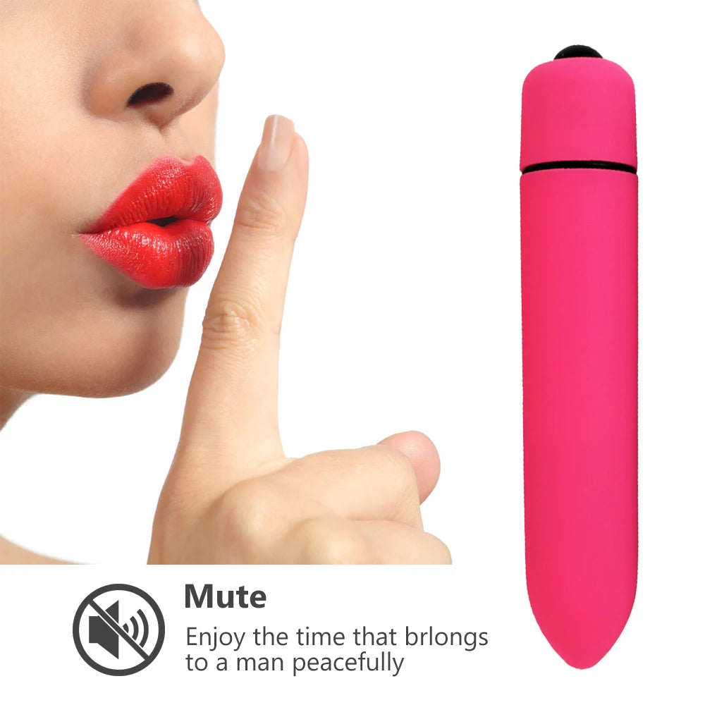 10 Speed Mini Bullet Vibrators Adult Female Dildo Clit Stimulation Sex Toys Vibrating Jump Egg G Spot Vagina Vibrator for Women